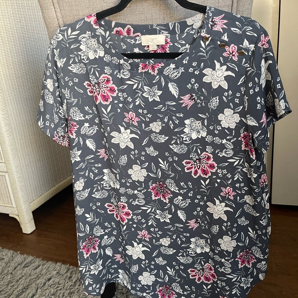 Loft Floral Top